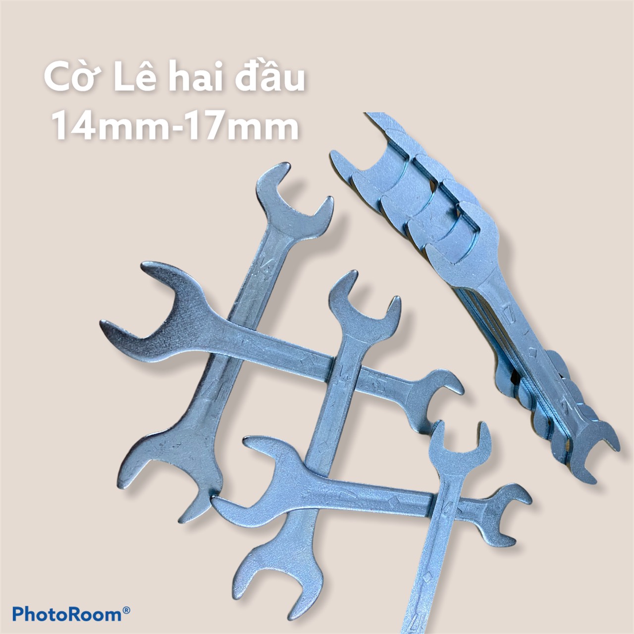 Cờ lê hai đầu miệng 17mm-19mm dài 13.5cm