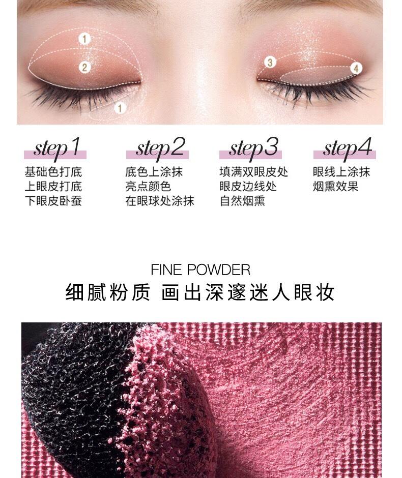 Bảng phấn mắt 10 màu Lameila (5020)