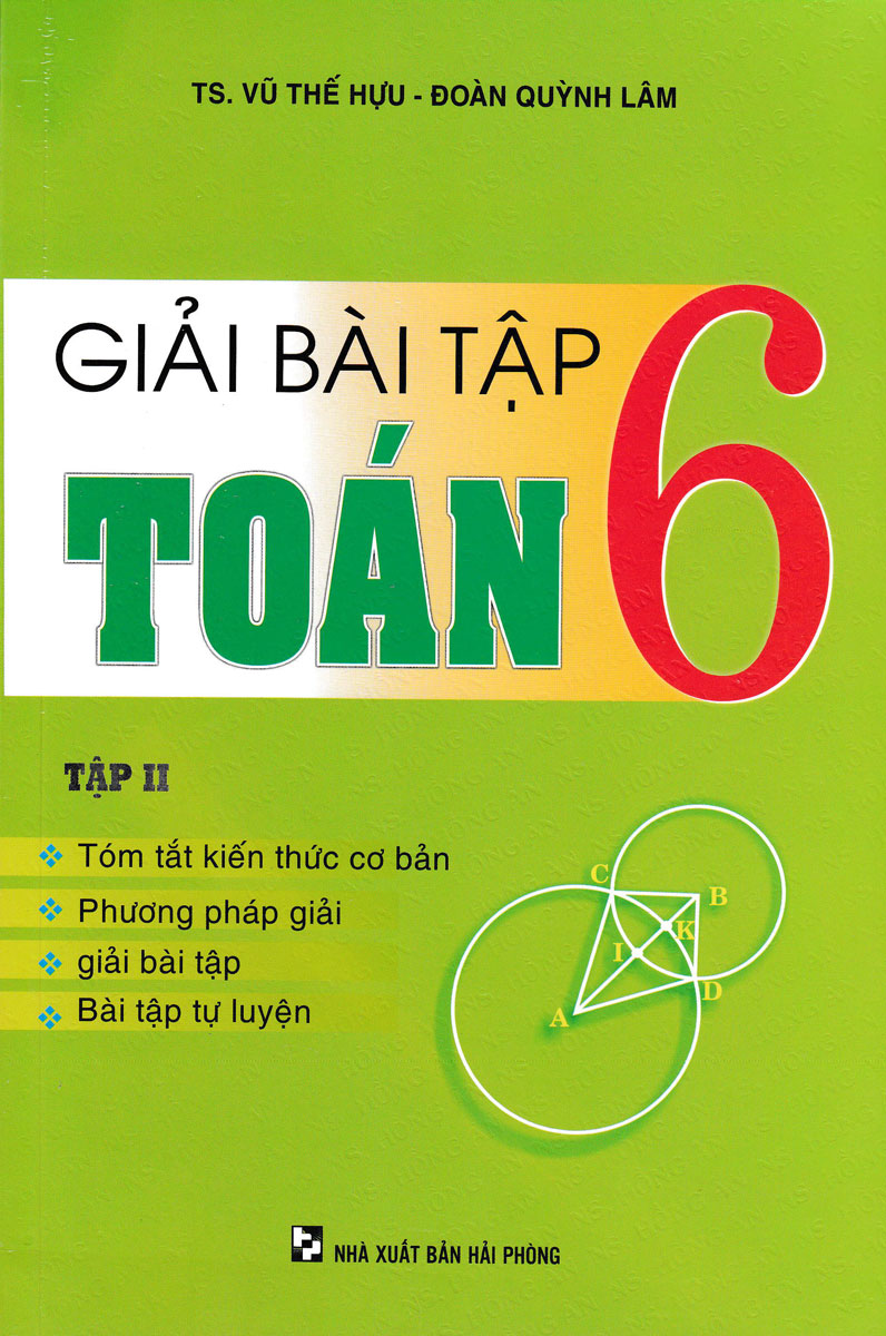 GIẢI BÀI TẬP TOÁN 6 TẬP 2