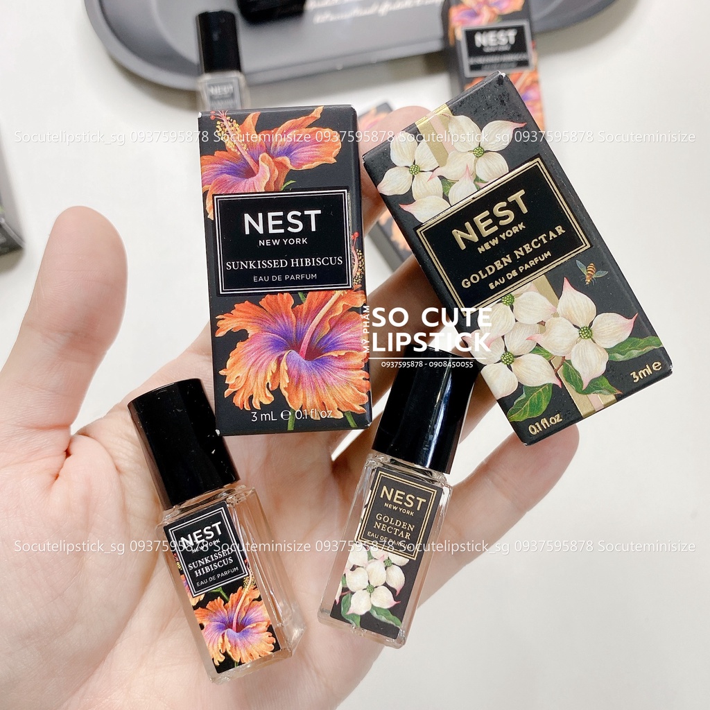 Nước hoa mini nữ Nest New York Sunkissed Hibiscus EDP 3ml