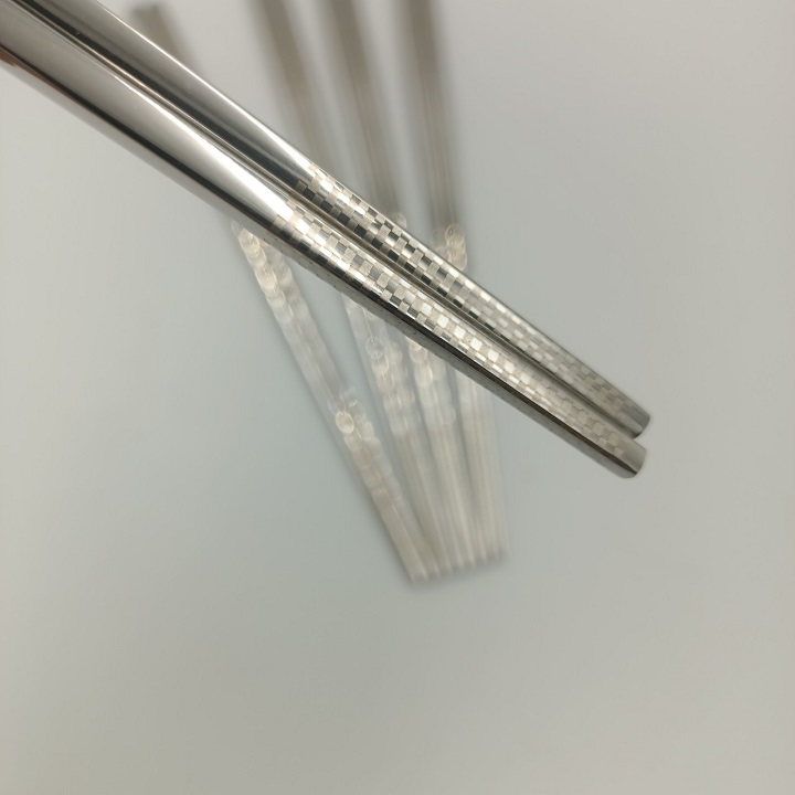 Set 5 Đôi Đũa Inox SUS 304 Đặc Ruột Cao cấp