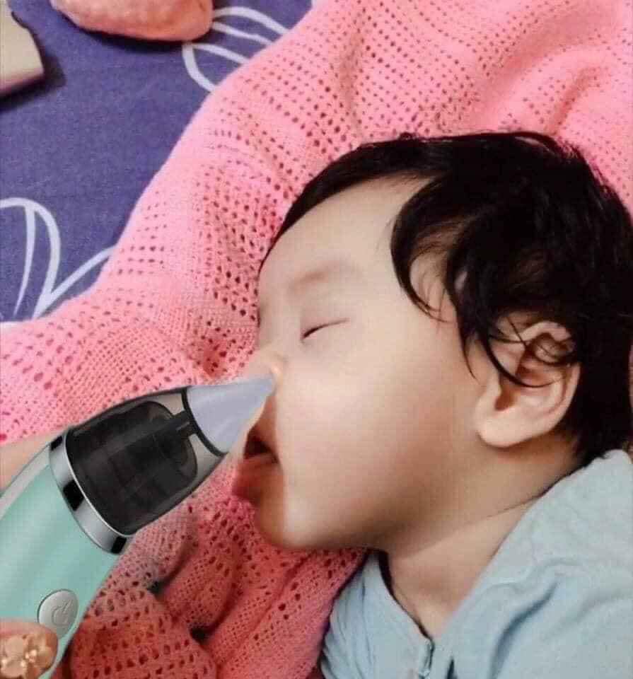 Máy hút Mũi Điện Tử Đầu Mềm Cho Bé