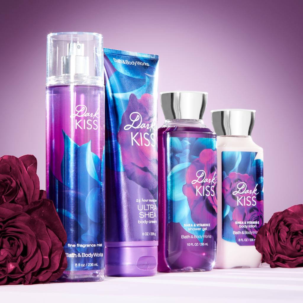 Dark Kiss Sản Phẩm Tắm Dưỡng Xịt Thơm Toàn Thân Lưu Hương Mịn Da Bath &