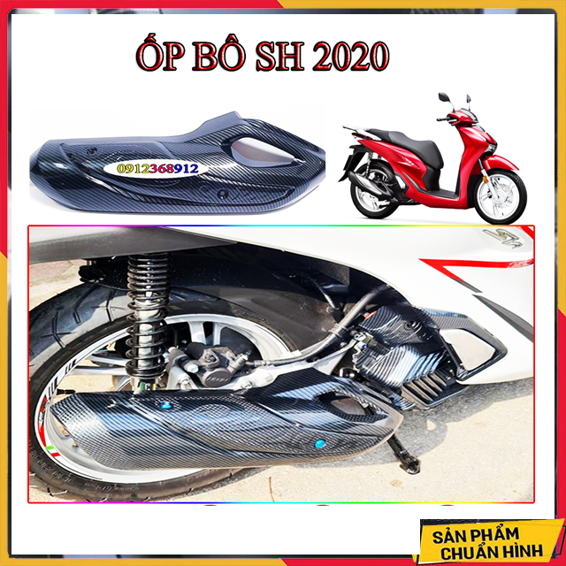 Ốp bô carbon sh 2020
