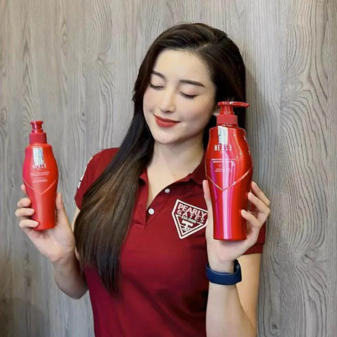 Cặp dầu gội đầu HEXZE mềm mượt tóc, kiềm dầu tốt