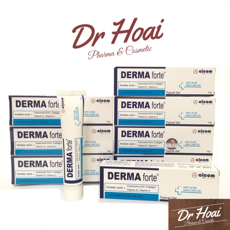 DERMA forte15g - Gel Giảm Mụn, Ngừa Thâm, Sáng Da giá rẻ