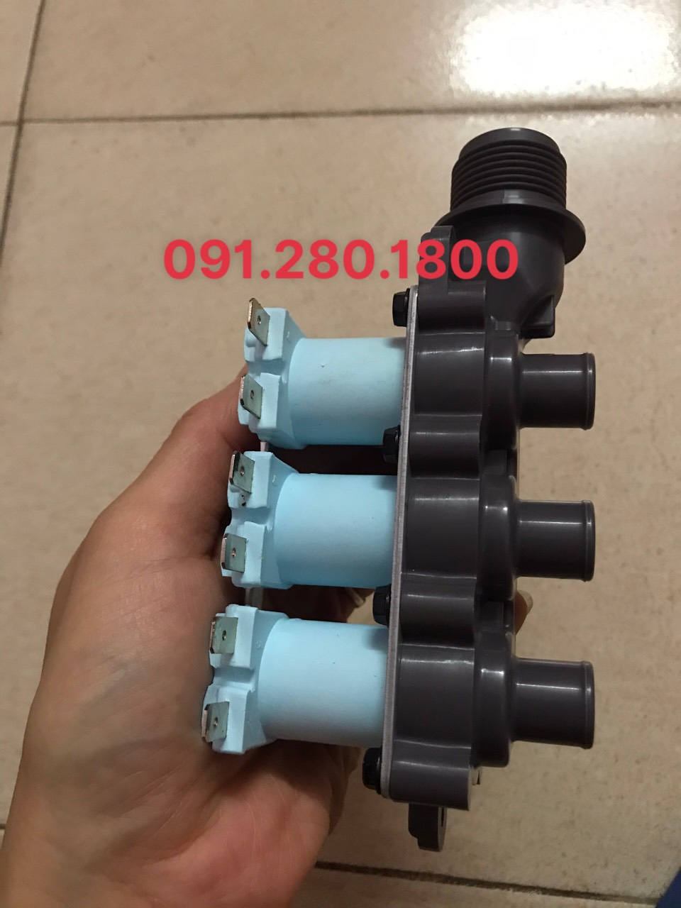Van cấp nước máy giặt Panasonic 3 ngả chính hãng