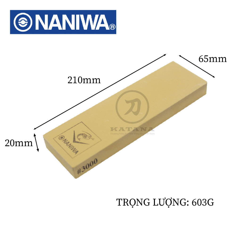 Đá mài tinh Naniwa #3000 ( cỡ lớn) - NAV 3000