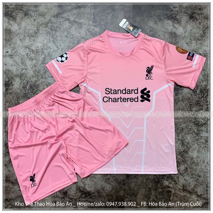 ÁO BÓNG ĐÁ CLB LIVERPOOL THUN ĐẸP 2020