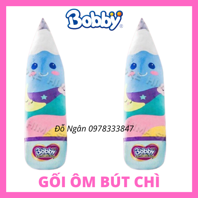 [HCM][TẶNG GỐI ÔM BÚT CHÌ] Có Đủ Size Bỉm/Tã Dán Bobby Vàng Siêu Mềm L58 (HSD:T11/2022-2023)