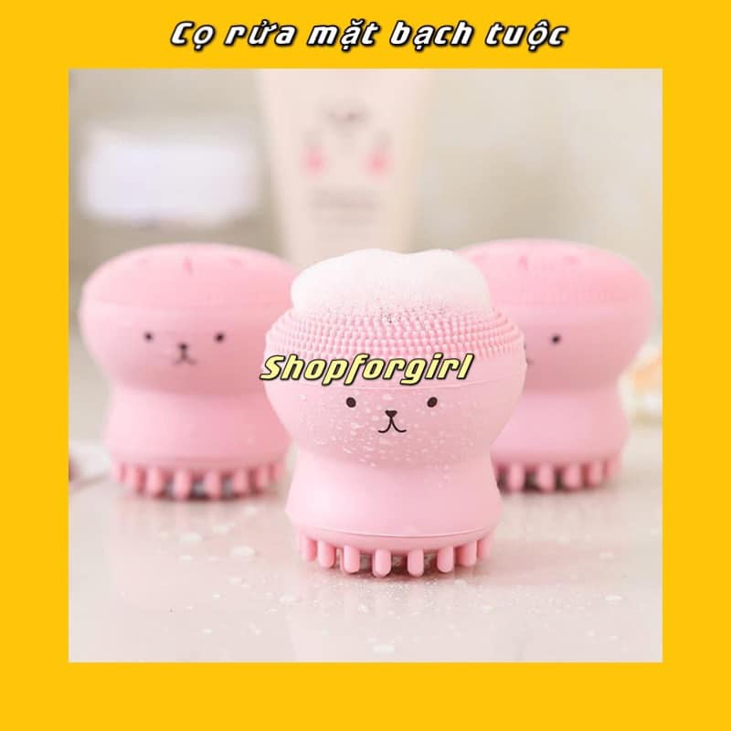 [HCM]Cọ rửa mặt bạch tuộc ( màu ngẫu nhiên ) - SHOPFORGIRL