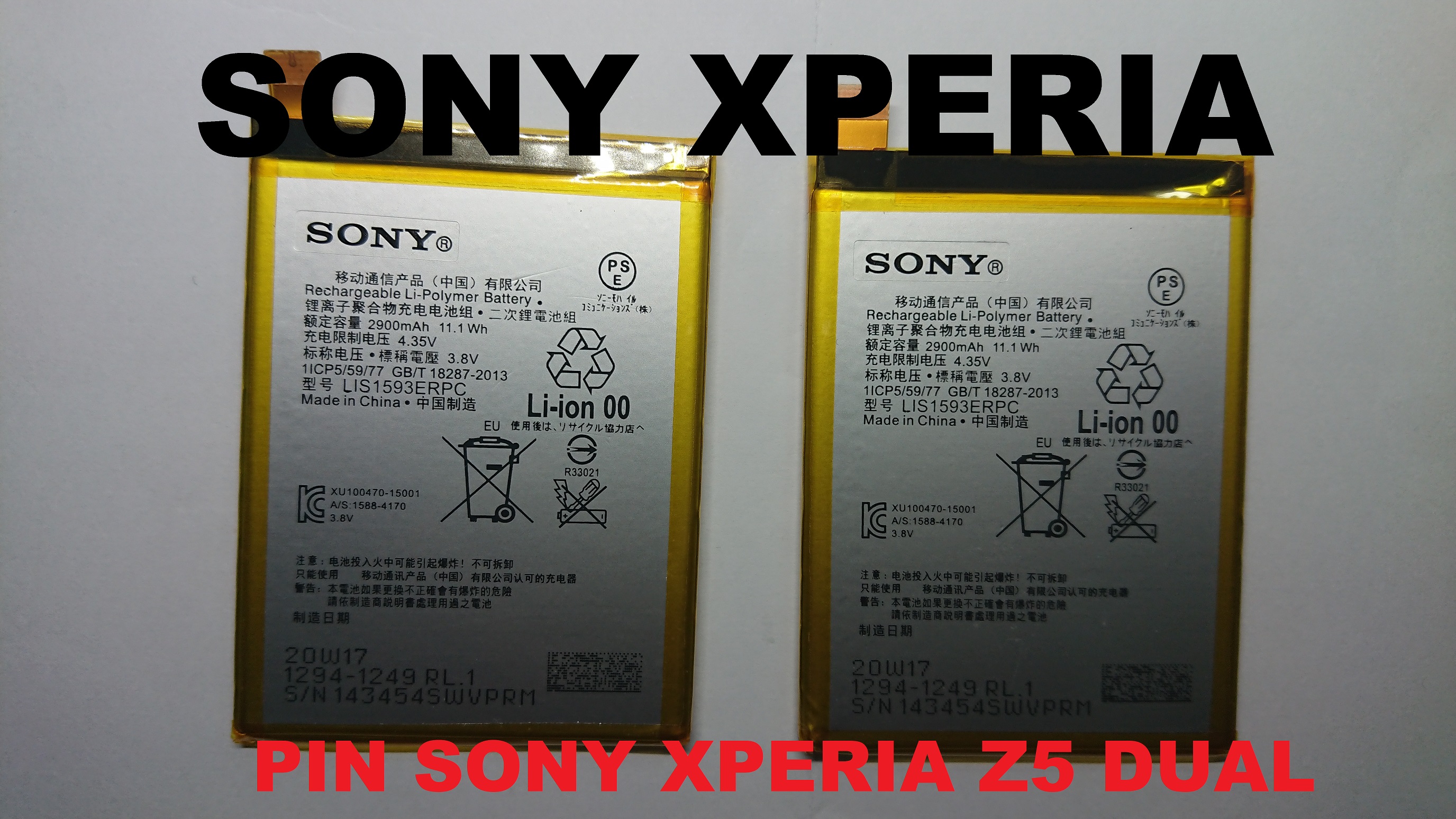 [PIN CHUẨN SONY XPERIA Z5 DUAL-E66XX]