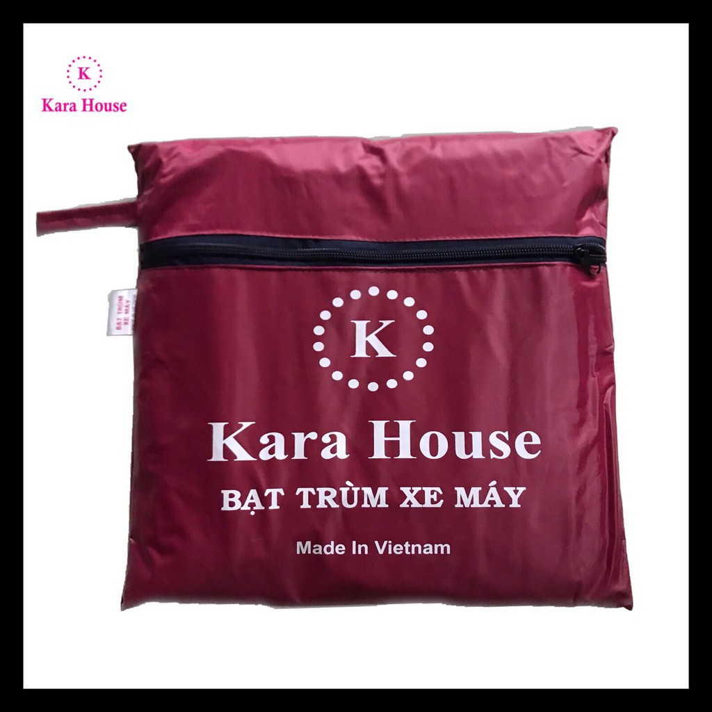 Bạt trùm xe máy, phủ xe máy Kara House cao cấp