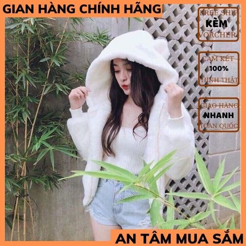 Áo khoác lông cừu tai gấu mượt mà ,áo khoác lông nữ ,xưởng may b&q áo lông nữ ,áo khoác mùa đông ,áo khoác lông siêu ấm ,áo khoác lông tai thỏ ,áo lông tai gấu ,áo khoác nữ , áo lông gấu ,áo lông cừu hàn quốc