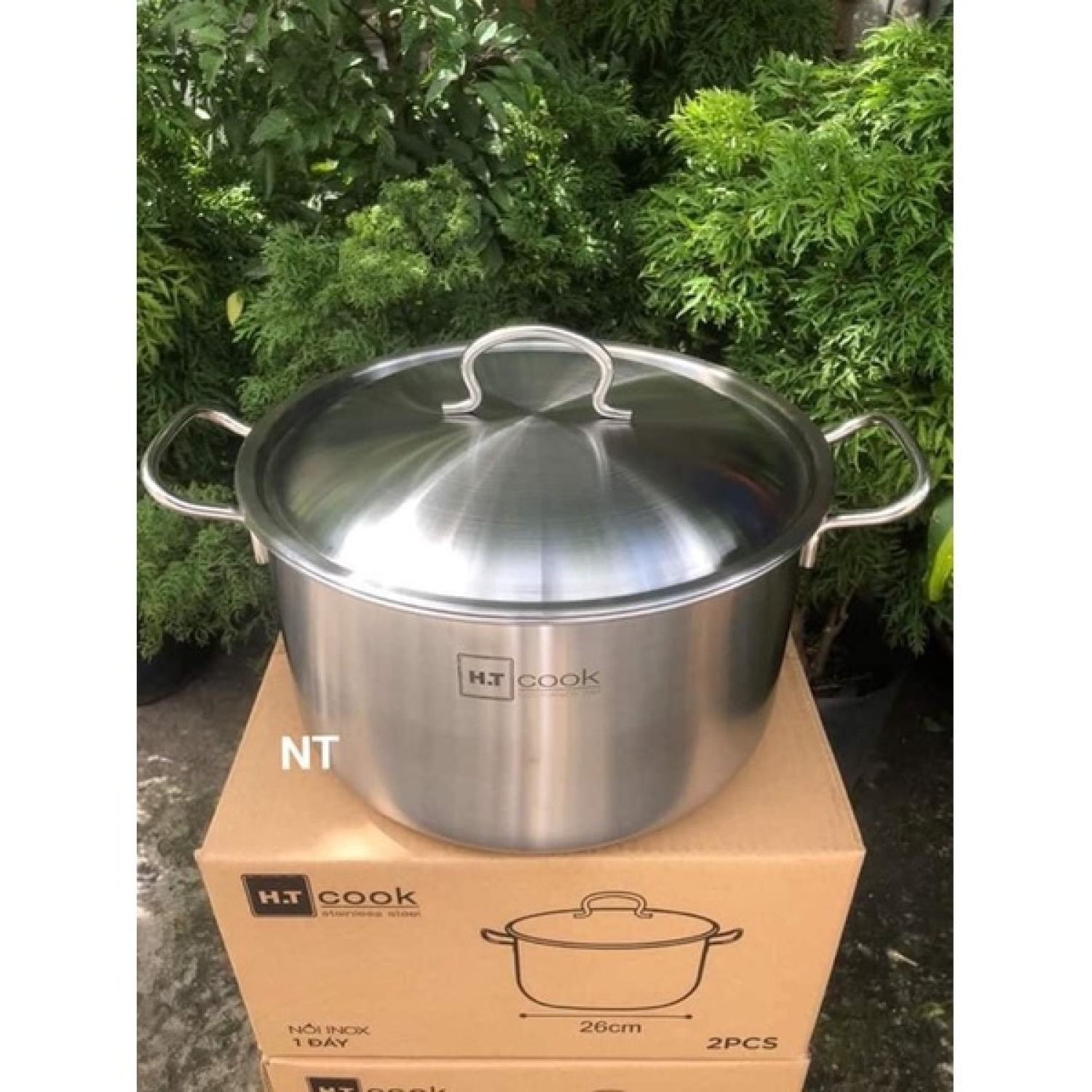 Nồi luộc gà thương hiệu H.T Cook, Panasonic, Klins từ size 30 cm