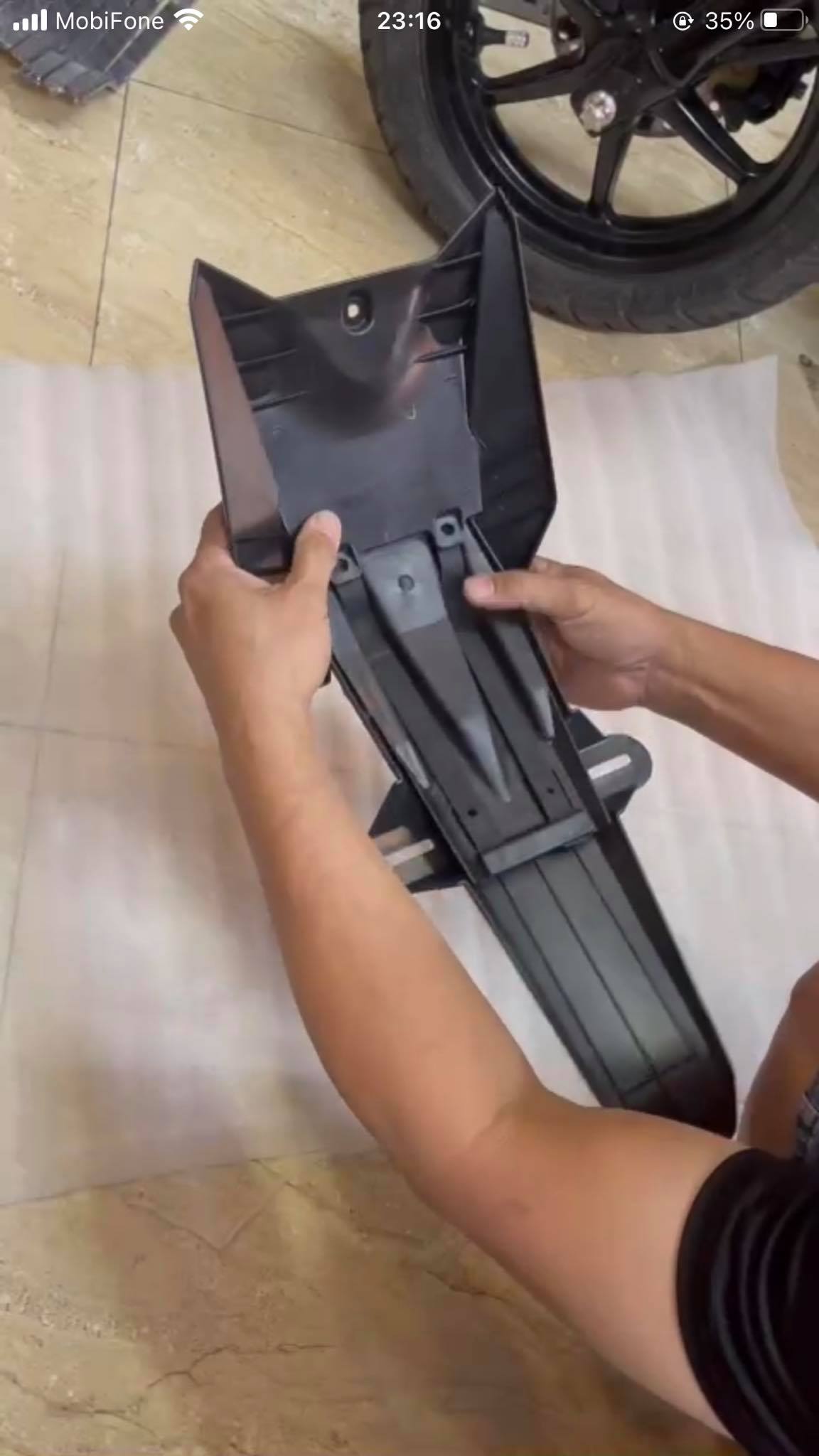 Cặp pát chống rung dè Satria Raider Fi ( giá chỉ pát ko dè )