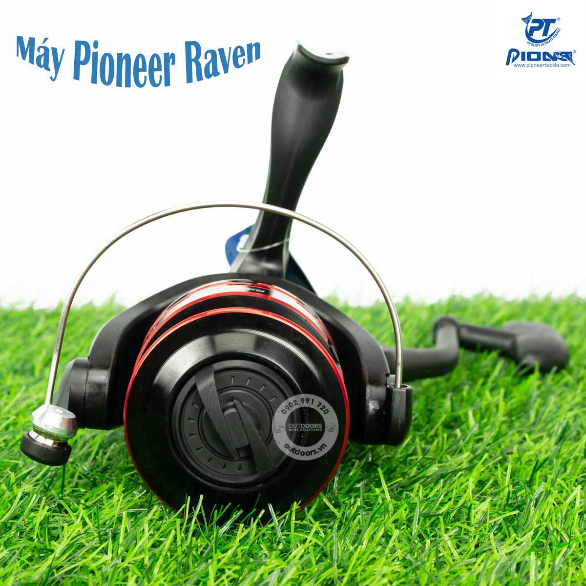 [HCM]Máy đứng câu cá Pioneer Raven RAV 4000/5000/6000