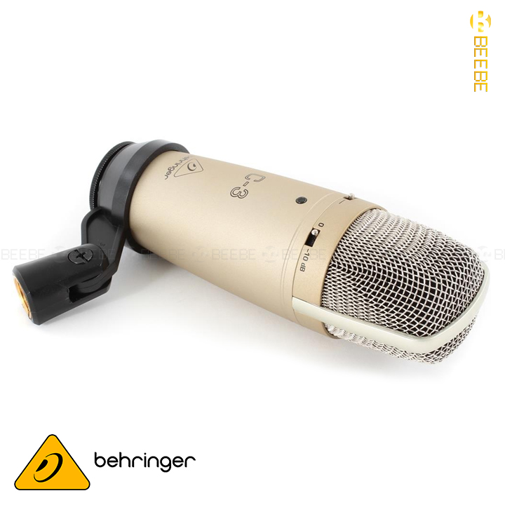 Behringer C 3 - Micro Thu Âm Condenser 48v Màng Thu Kép, Chế Độ Thu Đa Hướng