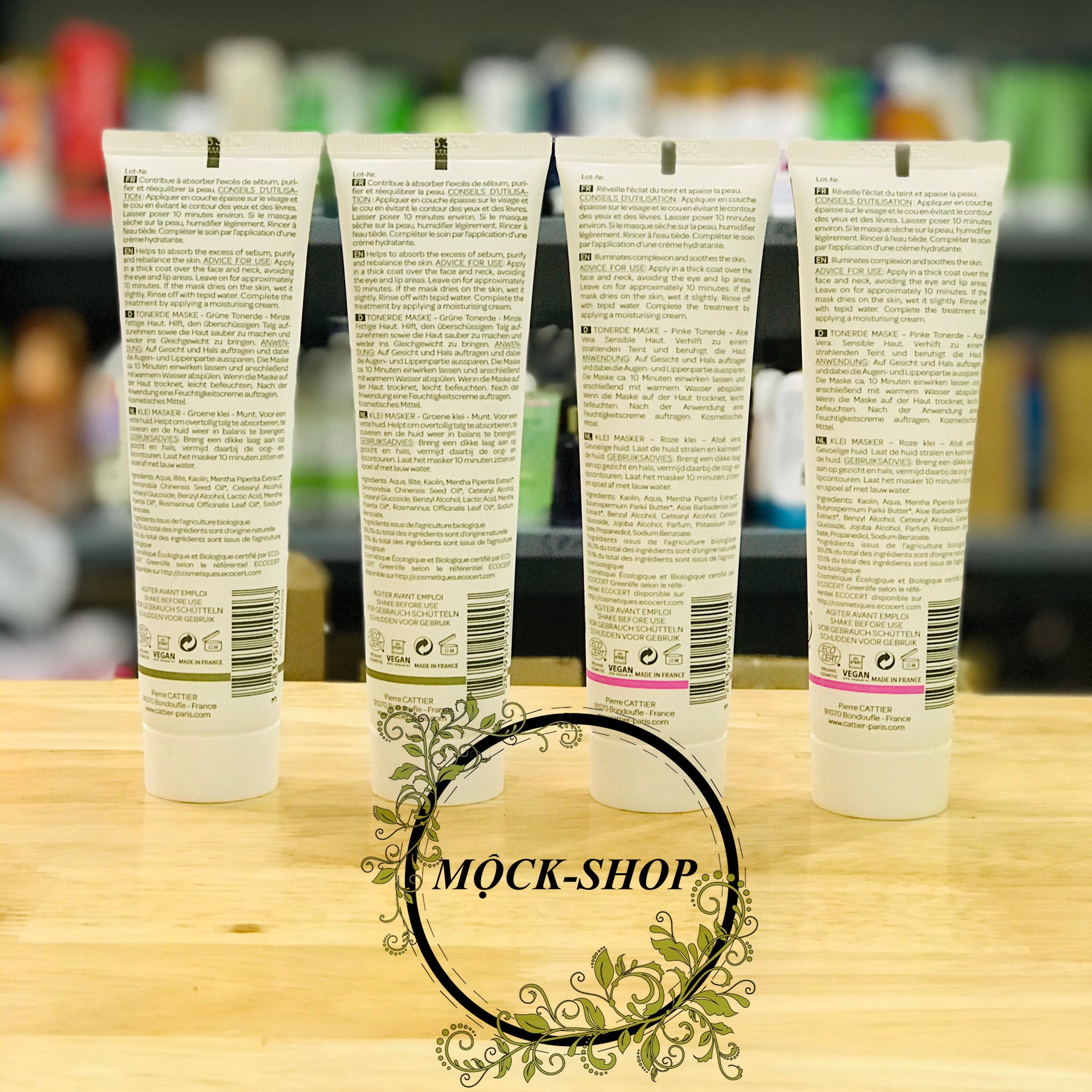Mặt Nạ Đất Sét Cattier Clay Mask