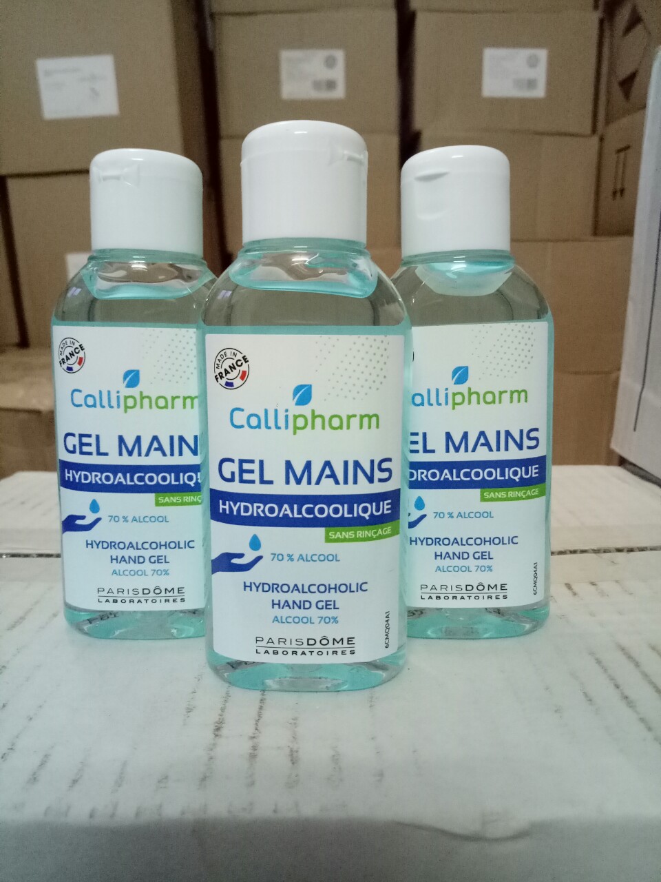 [HCM]GEL rửa tay khô Pháp - Callipharm 100ml