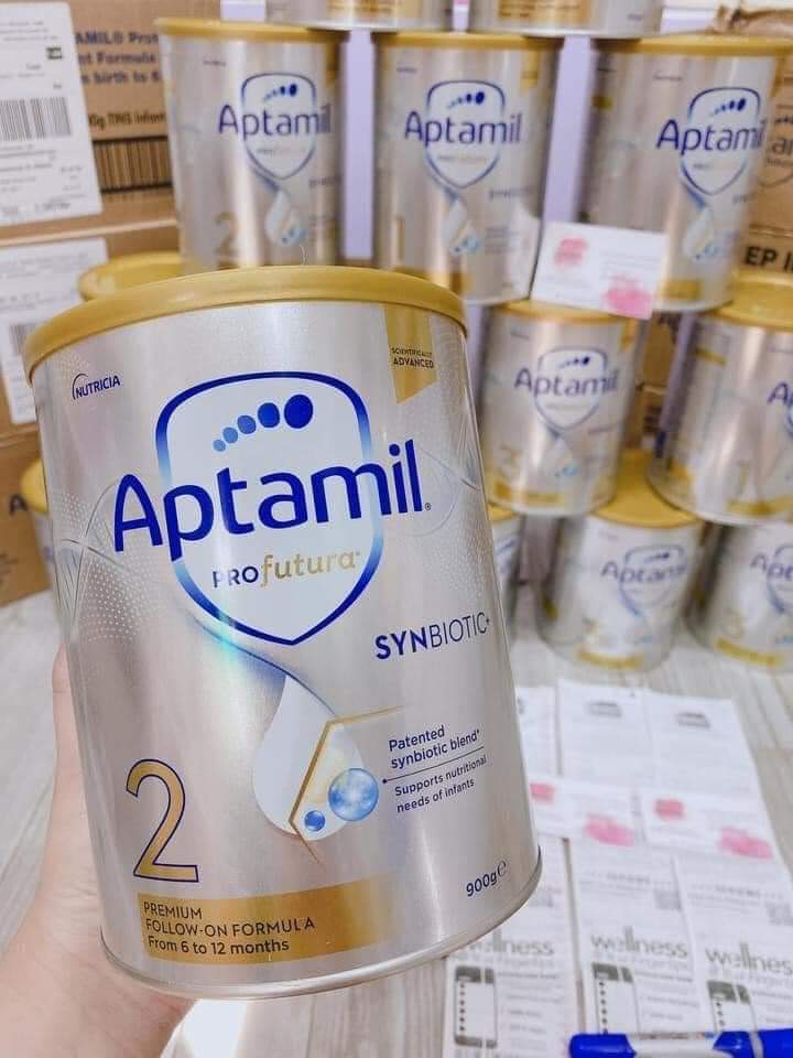 Sữa Aptamil Profutura 900g đủ số 1 2 3 (Mẫu mới)