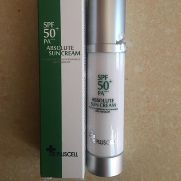 KEM CHỐNG NẮNG DR PLUSCELL ABSOLUTE SUN CREAM HÀN QUỐC (MỚI)