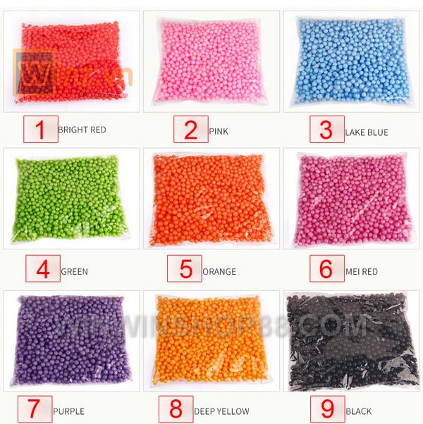 [HCM]Hạt xốp màu lót hộp quà 30g (loại lớn) (Màu Ngẫu Nhiên)