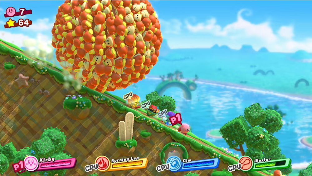 Thẻ Game Nintendo Switch : Kirby Star Allies Hệ US