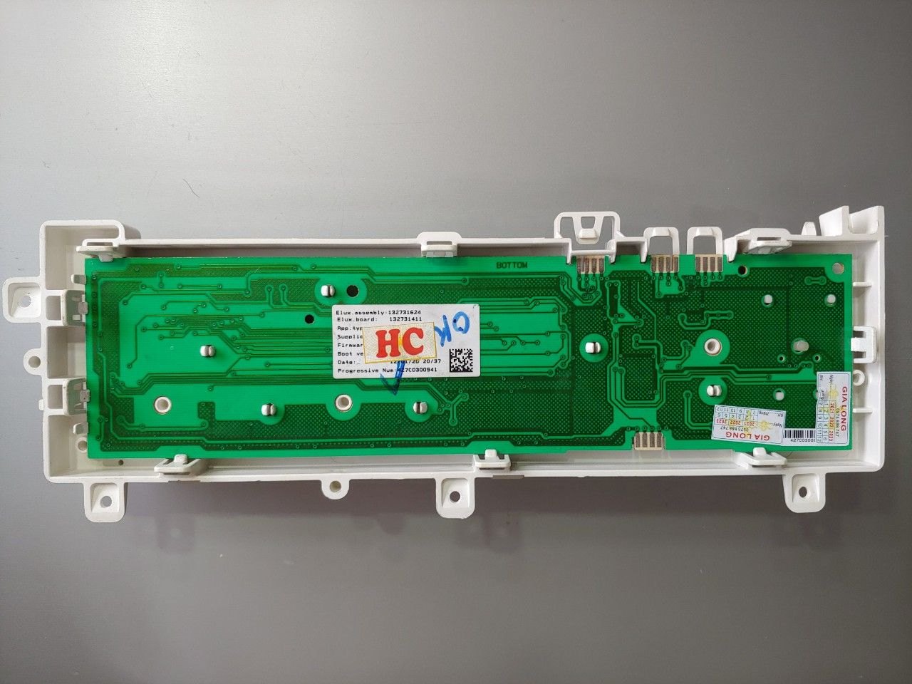Bo khiển máy giặt Electrolux 10741 ( Hãng tháo máy )