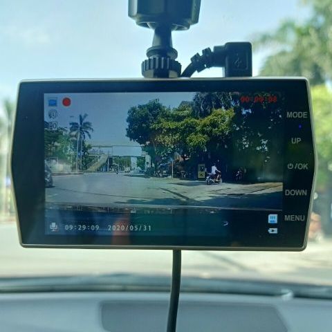 Camera hành trình k3 full hd kèm carmera lùi độ nét cao, chống ngược sáng tốt