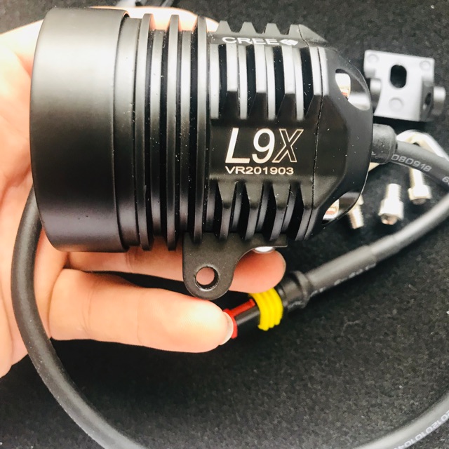 Đèn trợ sáng L9x , đèn pha led siêu sáng BH 6 tháng