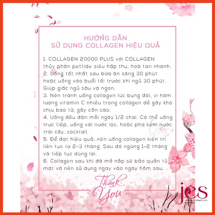 [Chính Hãng] Nước Uống Đẹp Da Collagen 20000 Plus Nhật Bản