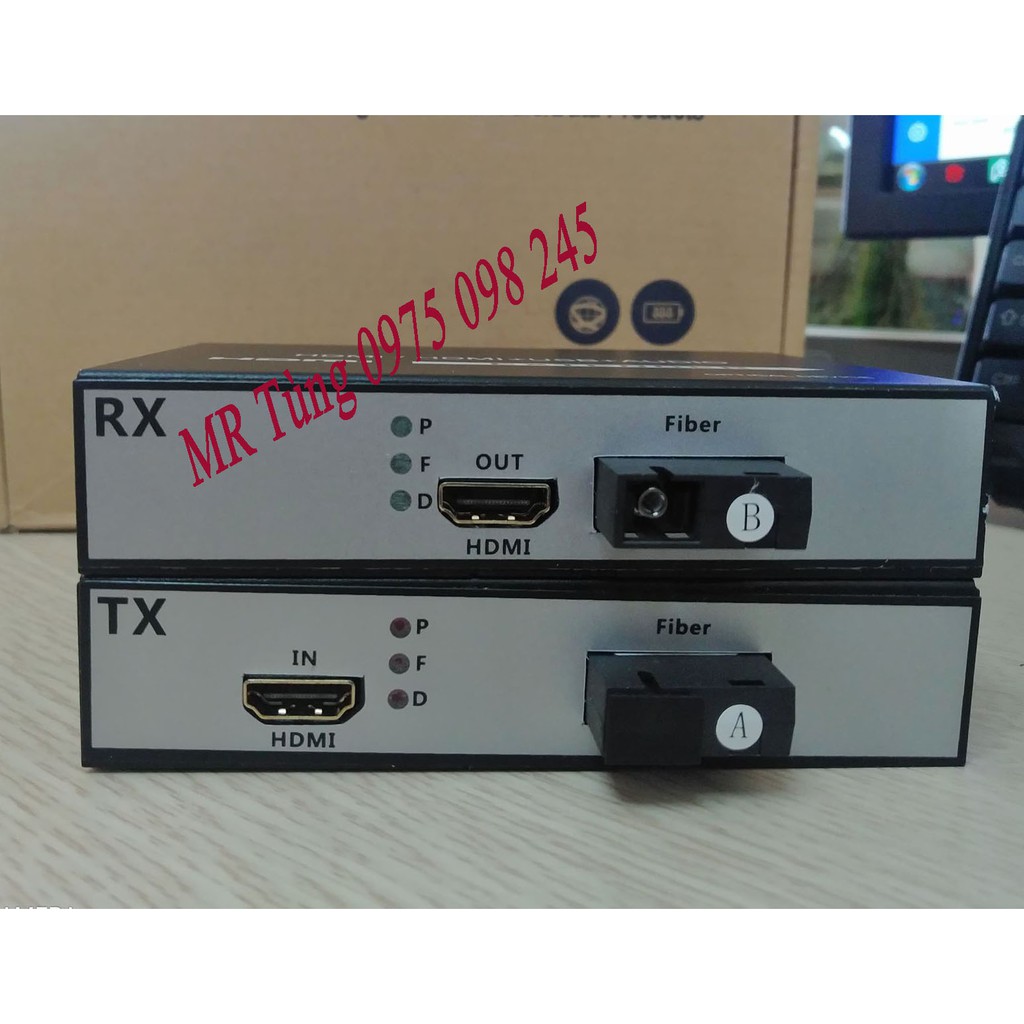 Cặp Converter Quang HDMI 1080p