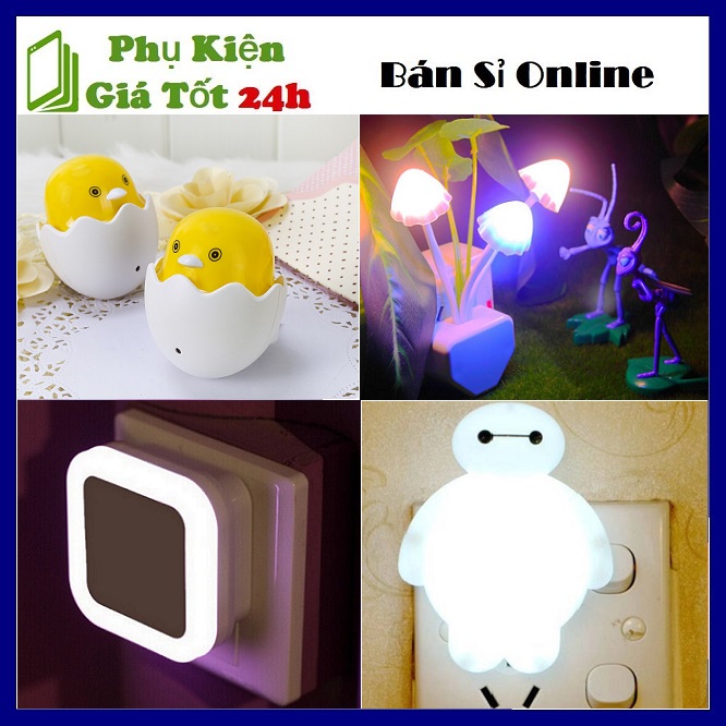 Đèn Ngủ Tiết Kiệm Điện Hình Quả Trứng  Đèn Nấm  Đèn Vuông  Đèn Chậu Hoa - Đèn Bmax  Ánh Sáng (Trắng) Siêu Tiết Kiệm Điện Bóng Đèn Led Tuổi Thọ CaoSiêu Bền ⚡