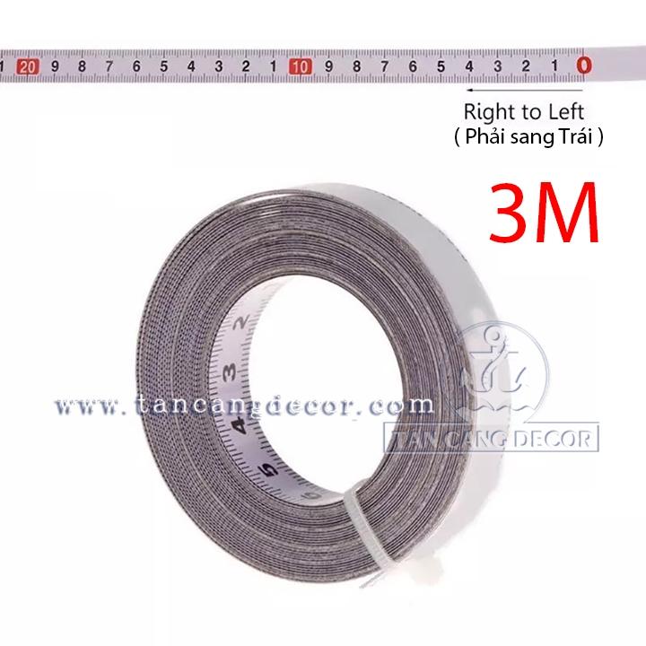 Thước dán 3 m - phải sang trái