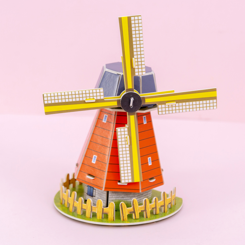Đồ chơi nhà mô hình 3D bằng xốp cho bé