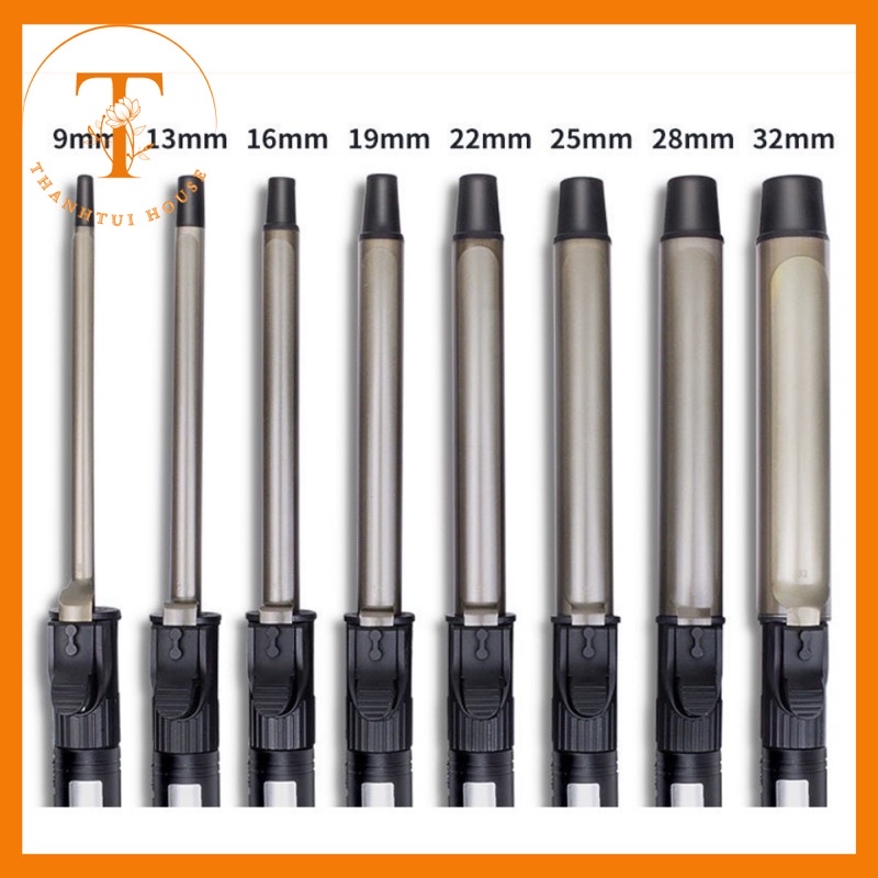Máy uốn tóc làm xoăn xoay 360 homezdecor