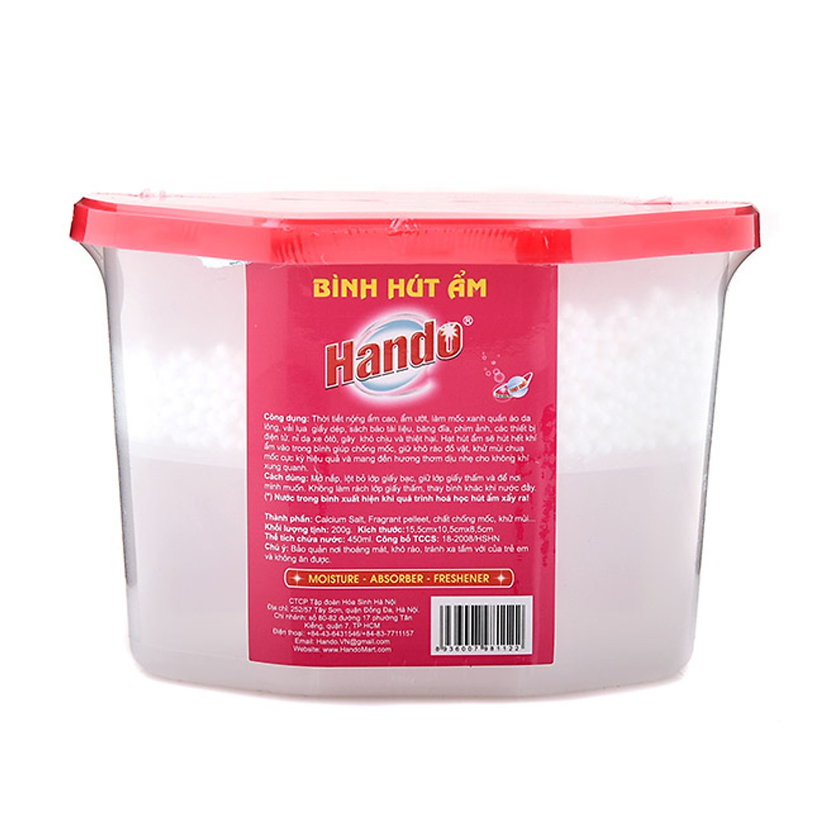 Bình hút ẩm chống ẩm mốc Hando 450ml