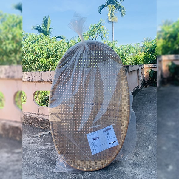 Nôi Tre Đặt Võng Cỡ Nhỏ 85x55cm (Size S) Cho Trẻ Sơ Sinh - 36 Tháng Ngủ Ngon