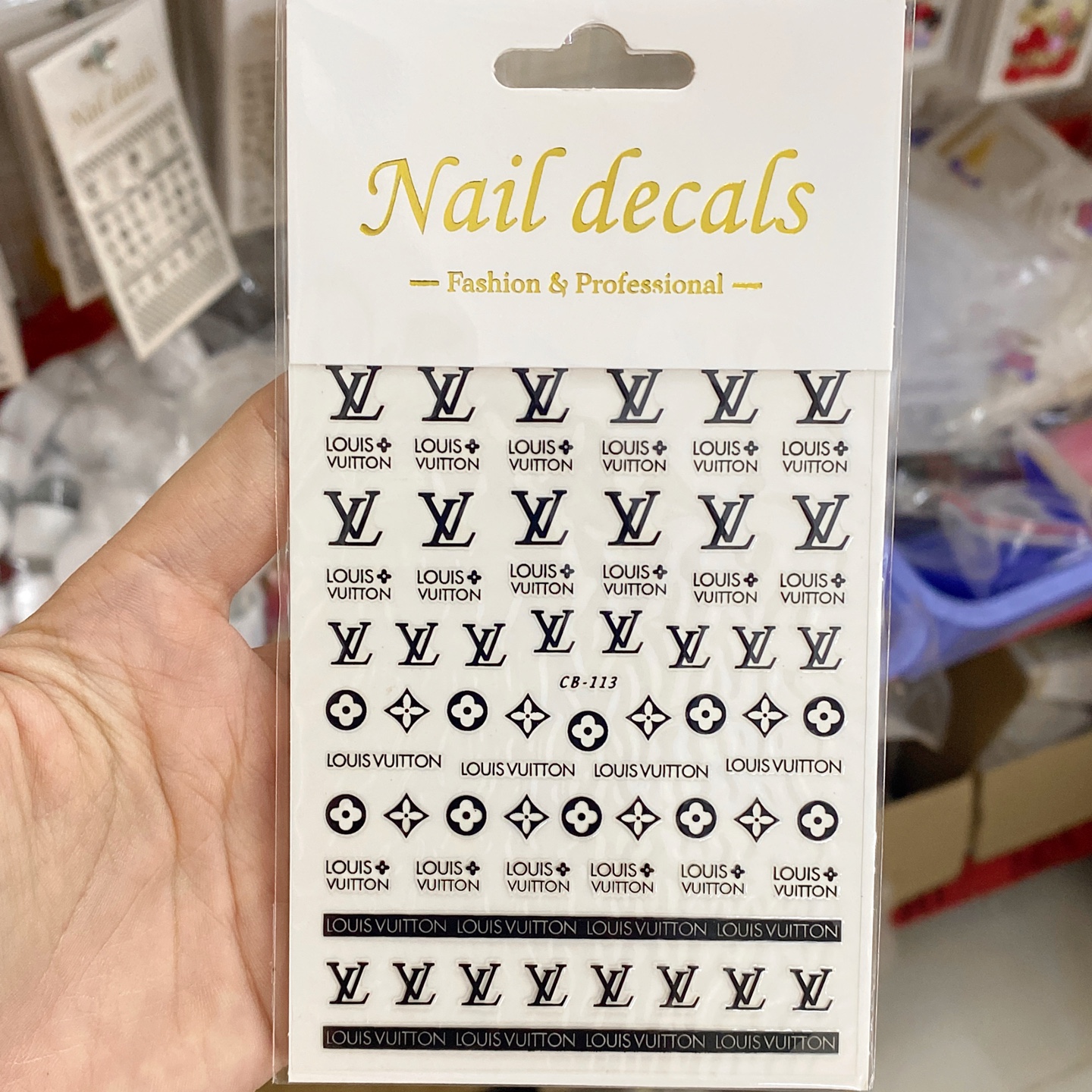 Sticker Dán Móng Tay Nail 1