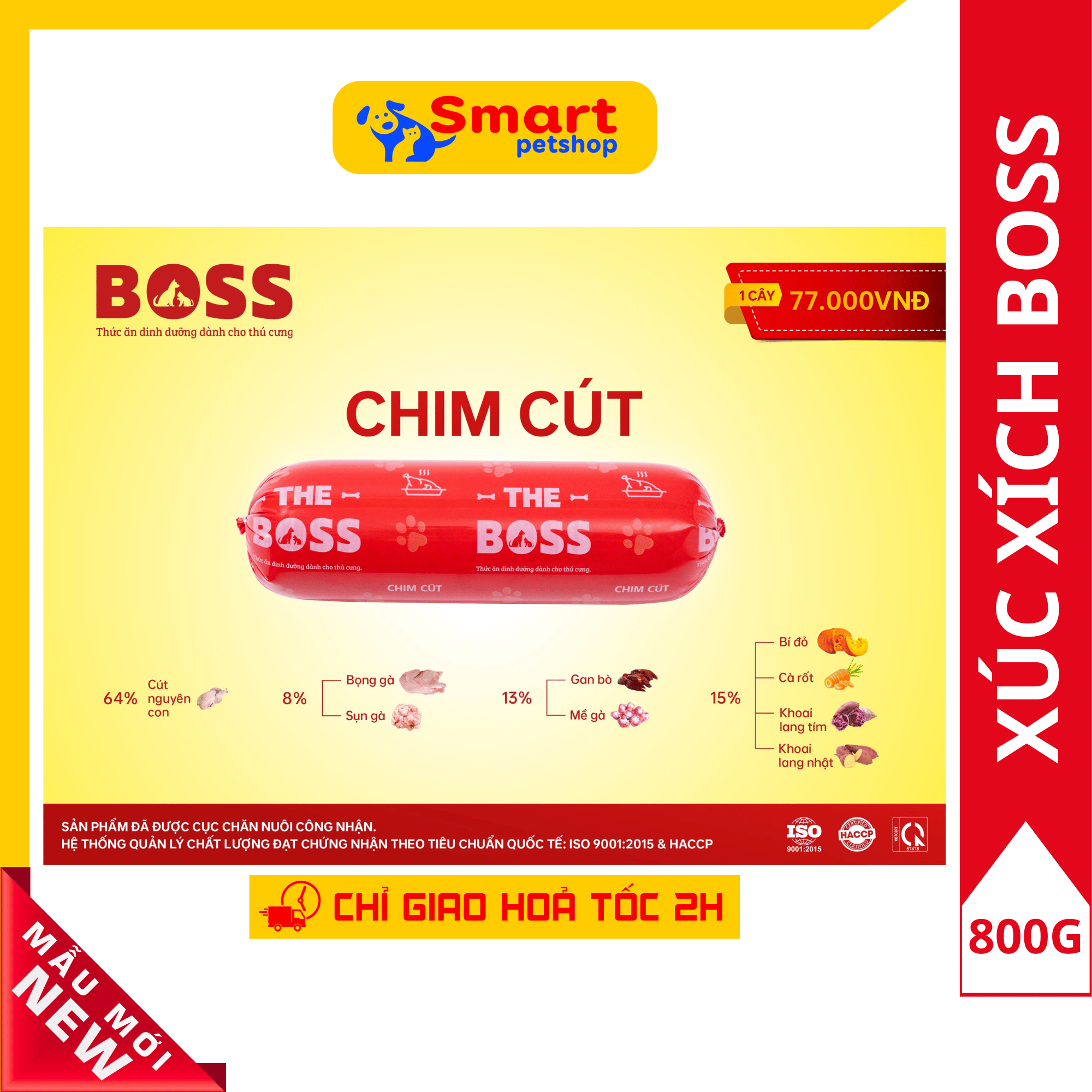 [HCM Hoả Tốc] Thức Ăn Tươi Cho Chó Mèo - Raw Food