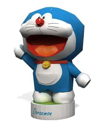 Mô hình giấy 3D Doraemon - Nobita
