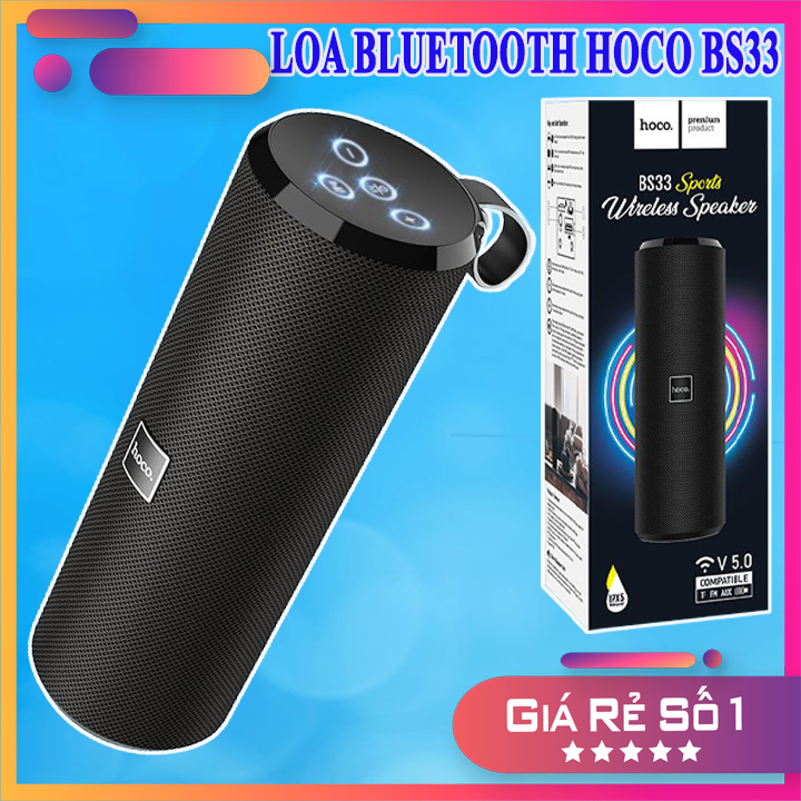 LOA BLUETOOTH MINI | LOA BLUETOOTH CAO CẤP | ĐA CHỨC NĂNG | Hoco BS33 | Kunstore - 46001