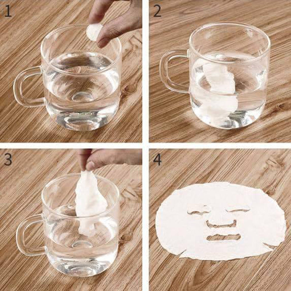 2 Viên Mặt Nạ Giấy Nén Miniso