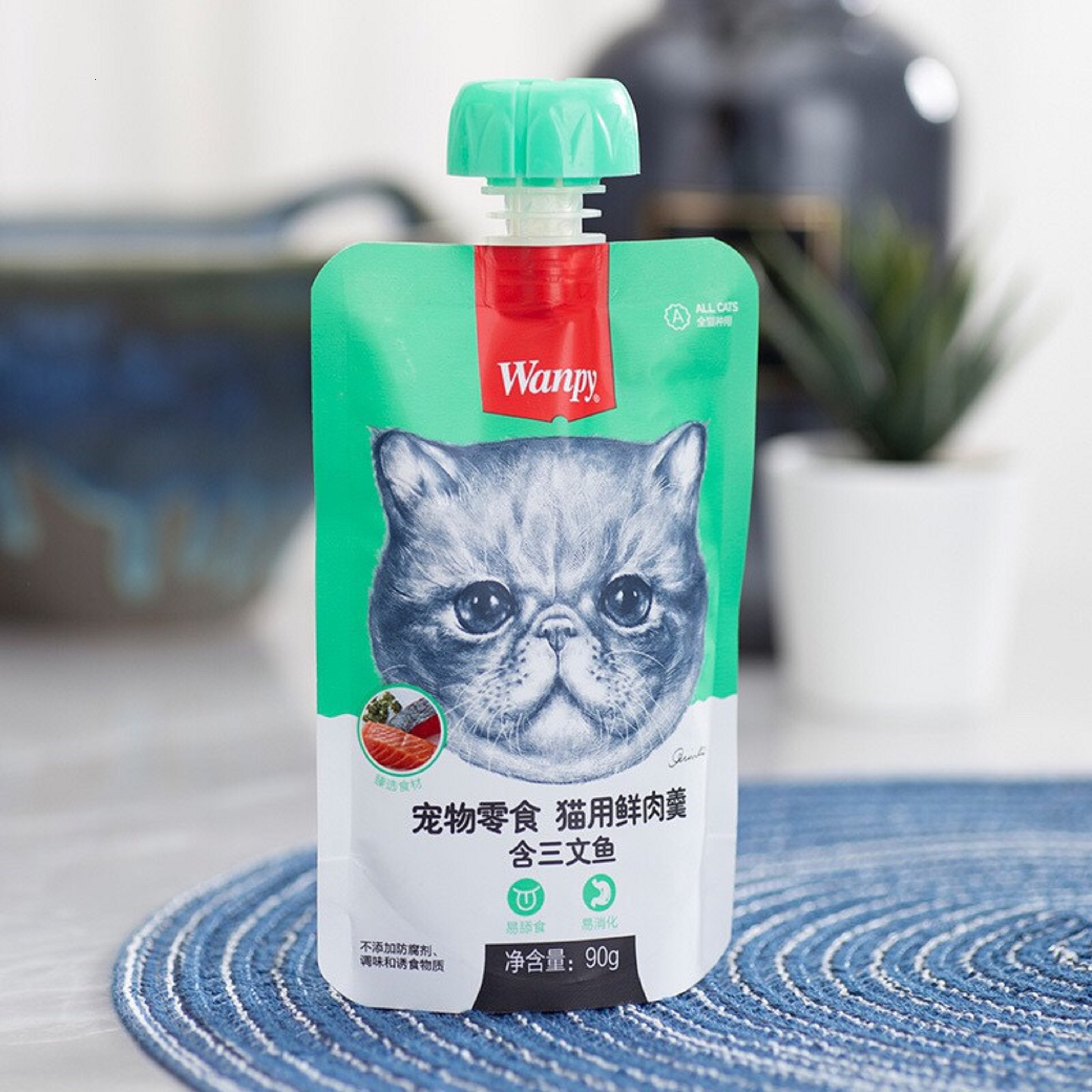 [  súp thưởng ] súp thưởng wanpy nắp vặn 90g - súp thưởng chó mèo wanpy