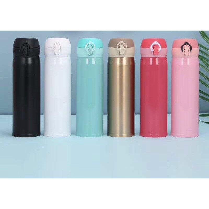 Bình Giữ Nhiệt Nắp Bật 500ml Dễ Thương
