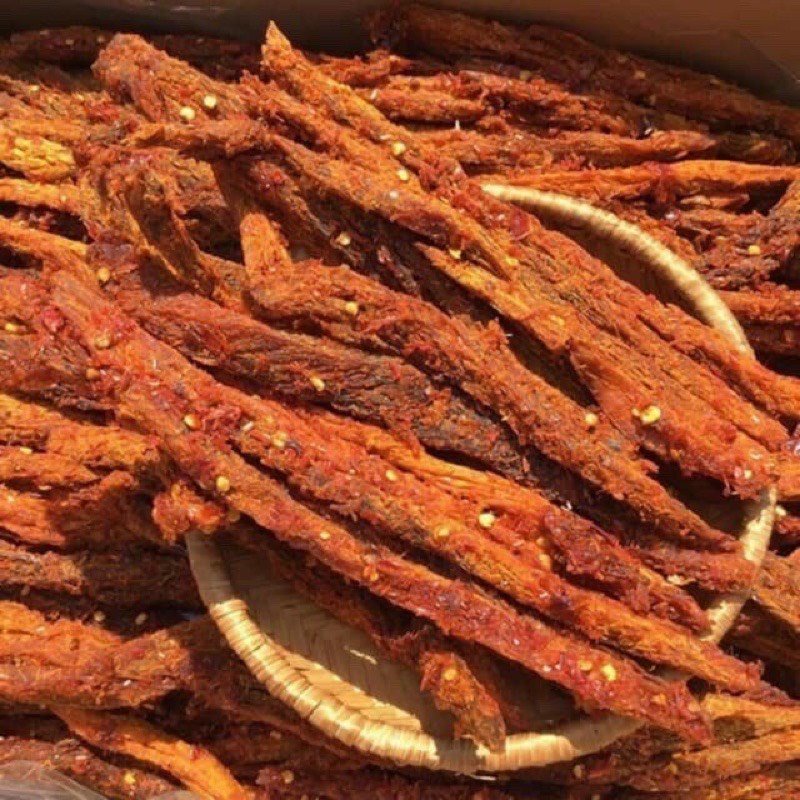 Khô Bò Que Siêu ngon lon pet 300gr Bin Bin FOOD