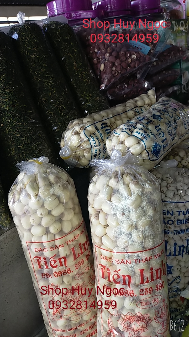 HẠT SEN TƯƠI DỒNG THÁP 1KG