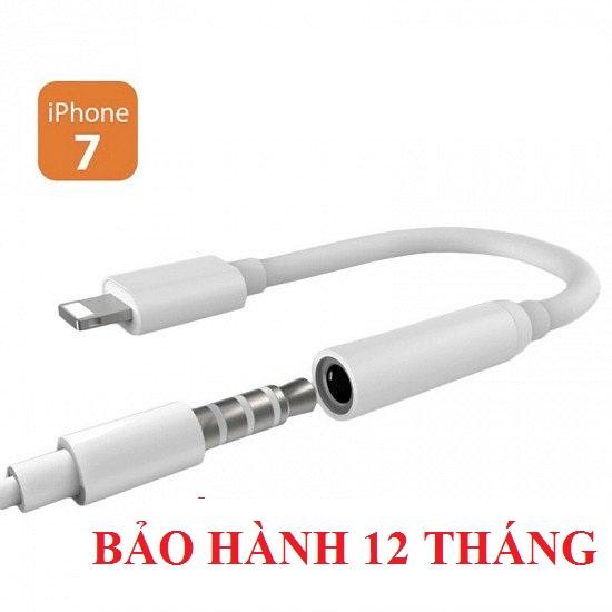 Bộ chuyển đổi cổng Lightning sang jack Audio 3.5 chuyên dụng cho IPhone7 / 7 Plus LLS, chân chuyền ip7 bluetooth