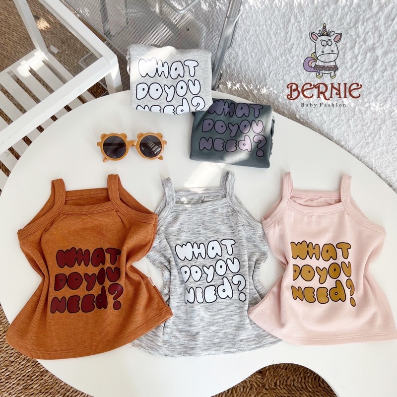 ÁO 2 DÂY BERNIE SIÊU XINH CHO BÉ